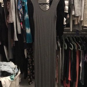 Grey Maxi Dress